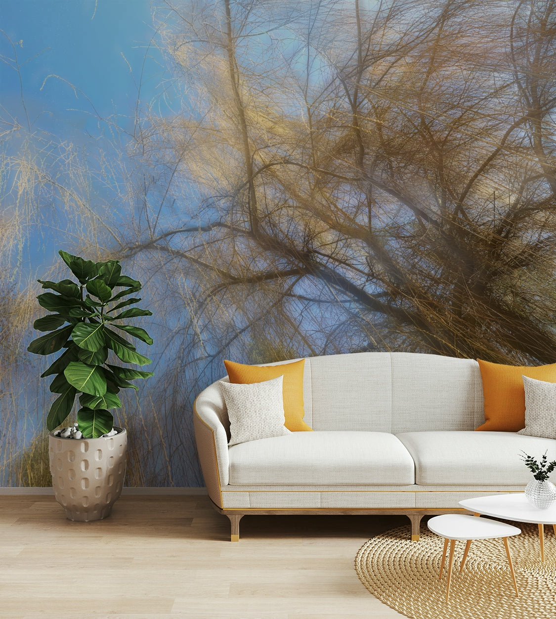 Soft focus and minimalist composition.

