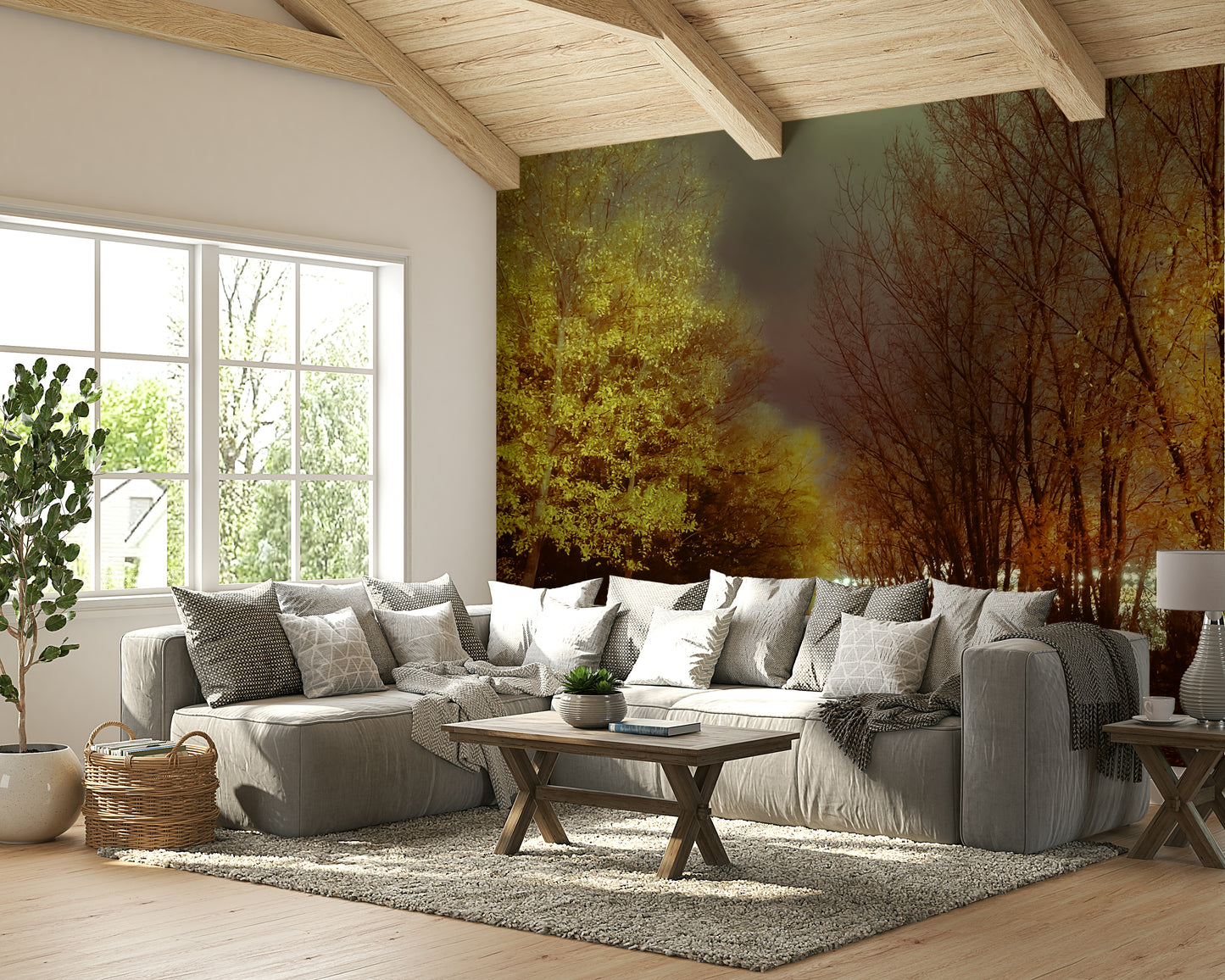 Horizontal format for a panoramic feel.

