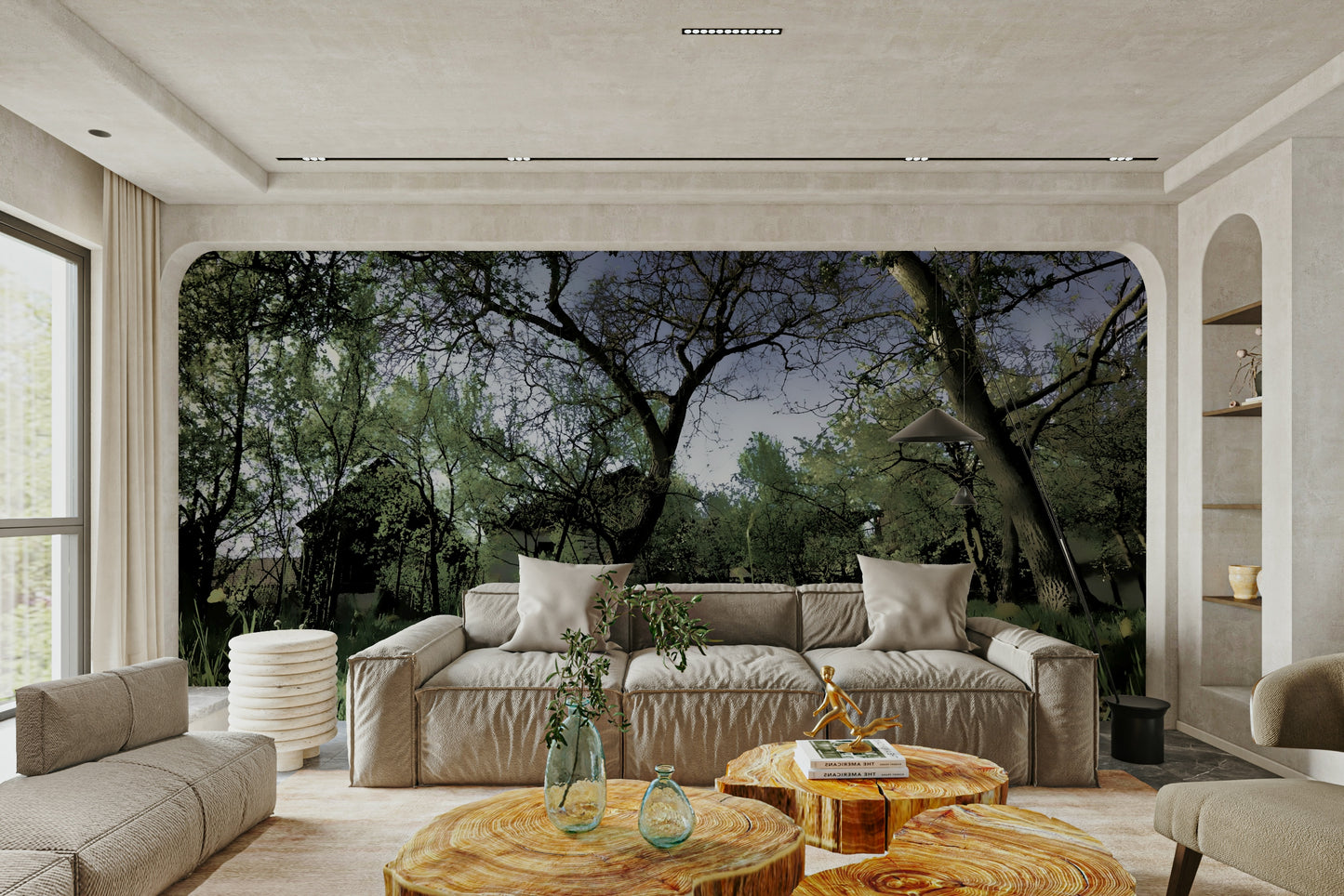 Ideal for a living room, bedroom, or study.

