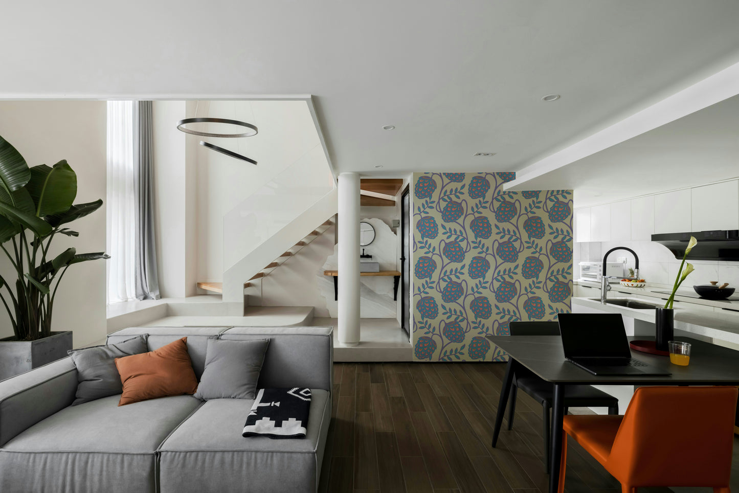 Elegant and inviting aesthetic.

