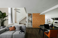 Vintage floral pattern with a retro touch.

