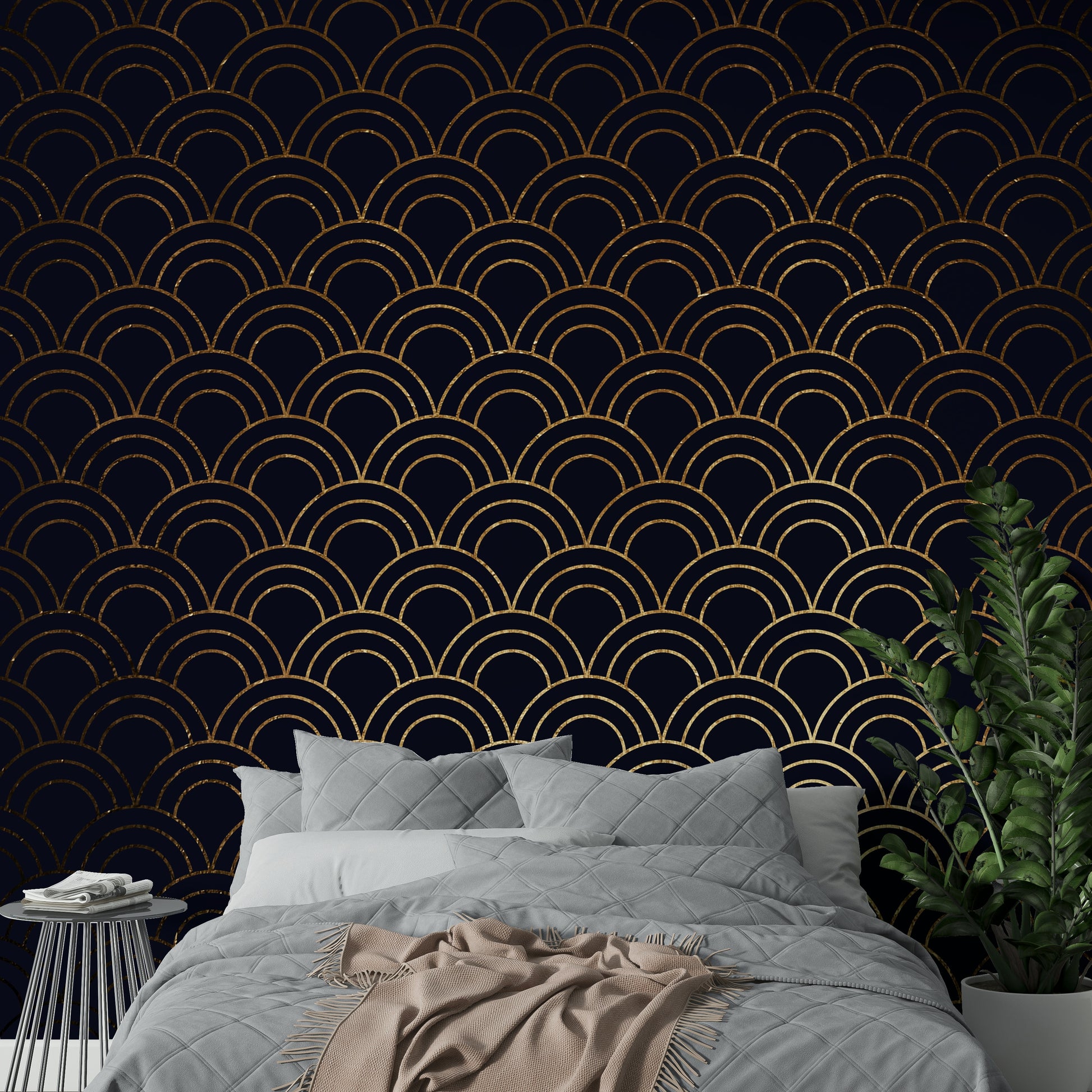 Photorealistic or artistic rendering of the ocean depths.
