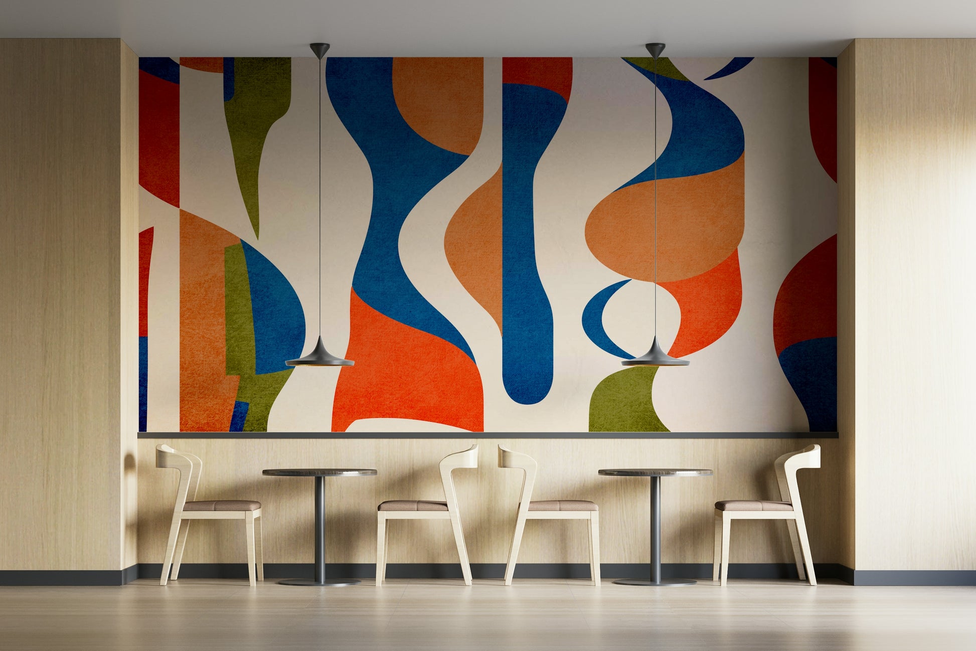 Sleek architectural details in a minimalist style.
