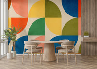 Ideal wallpaper for a living room, office, or dining area.

