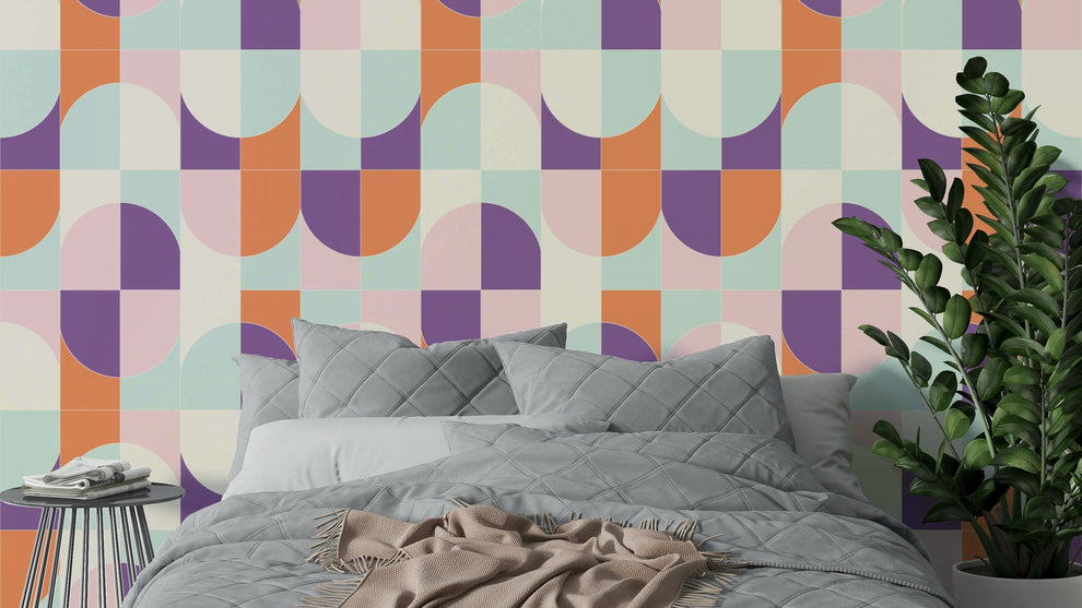 BOLD GEO TILES 06 Wallpaper⁠
