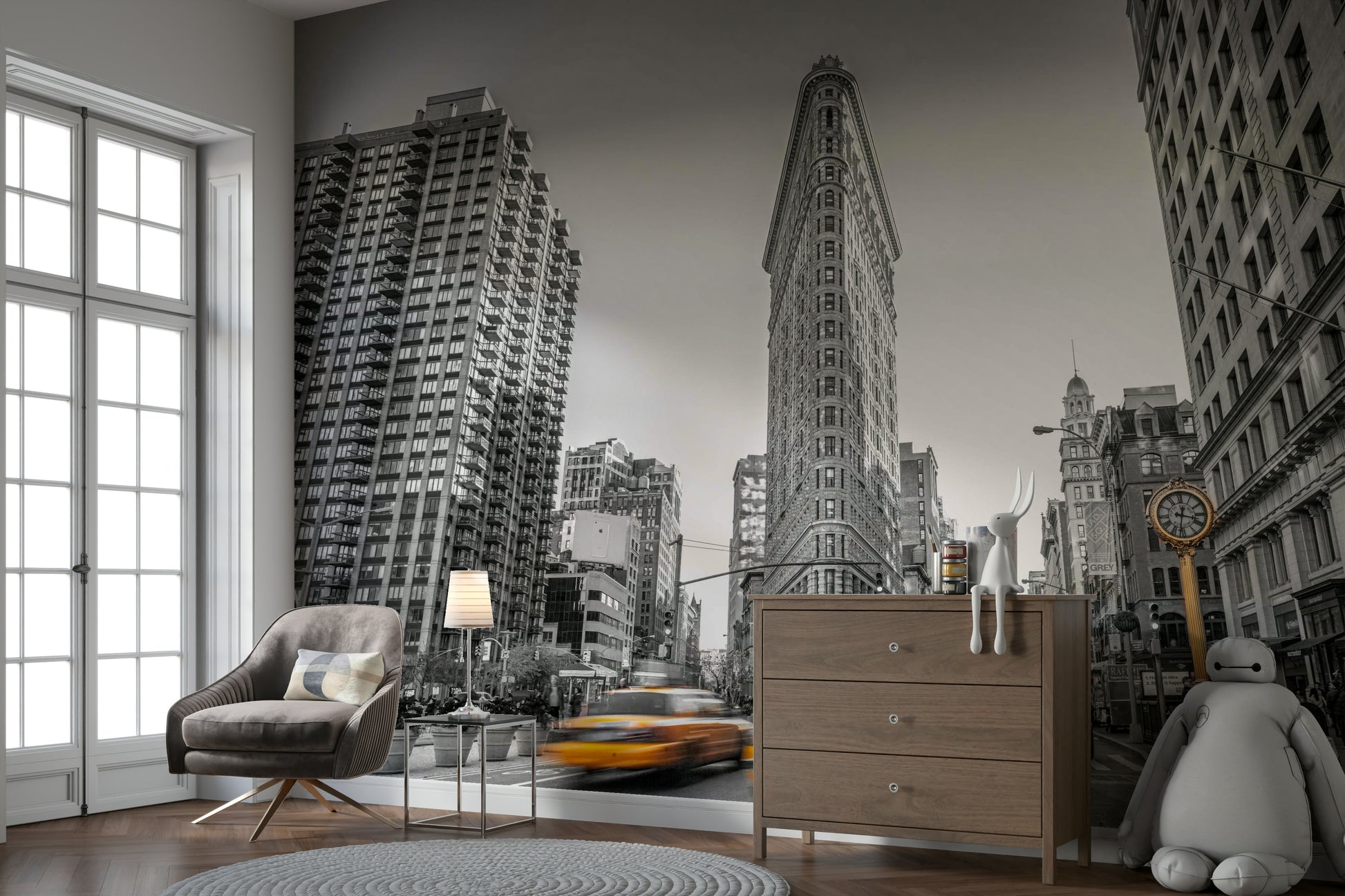 Sense of urban dynamism and motion.

