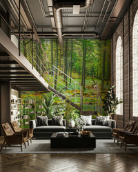 High-resolution image of a woodland.

