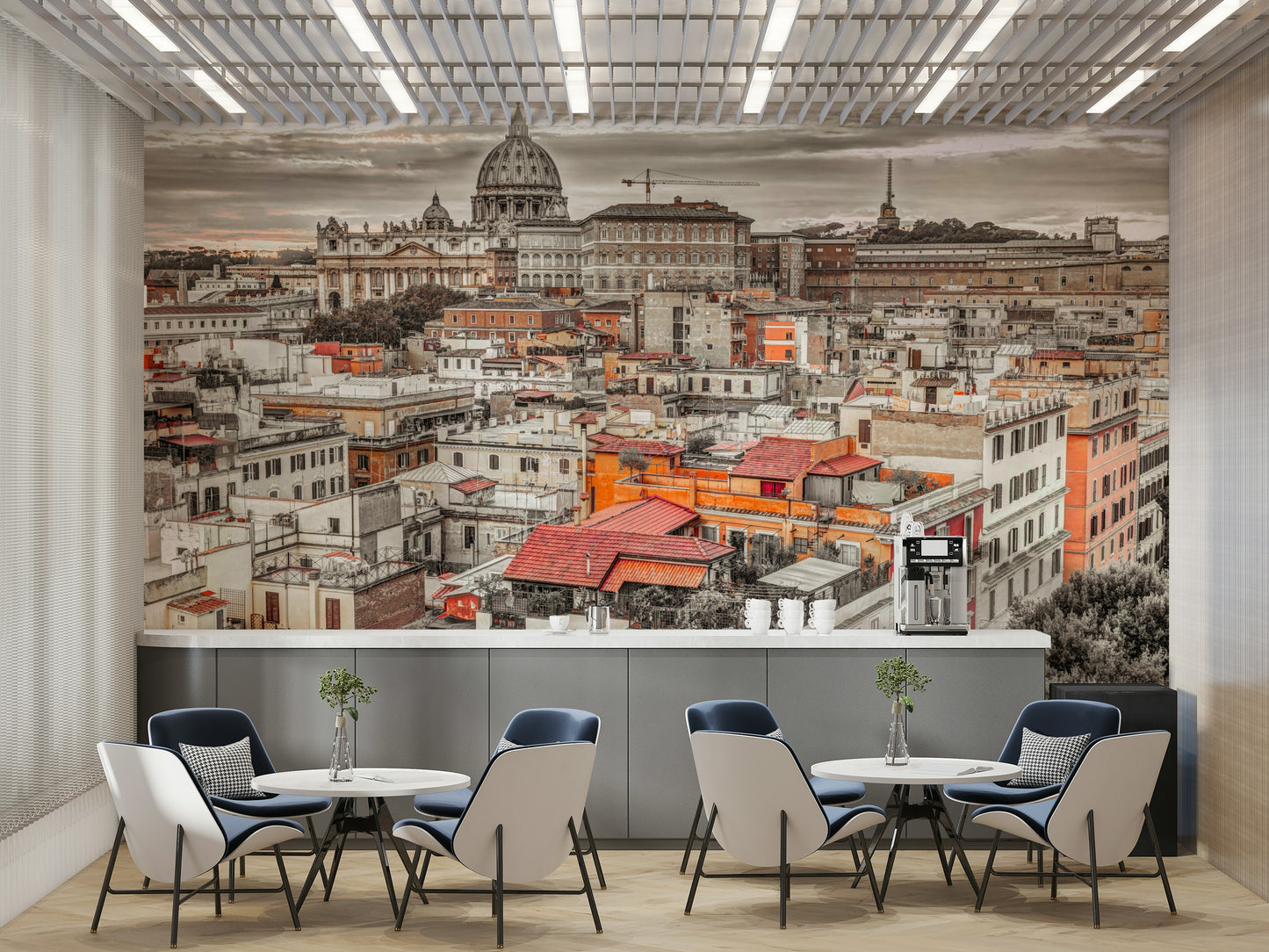 Dramatic or cloudy sky above.

