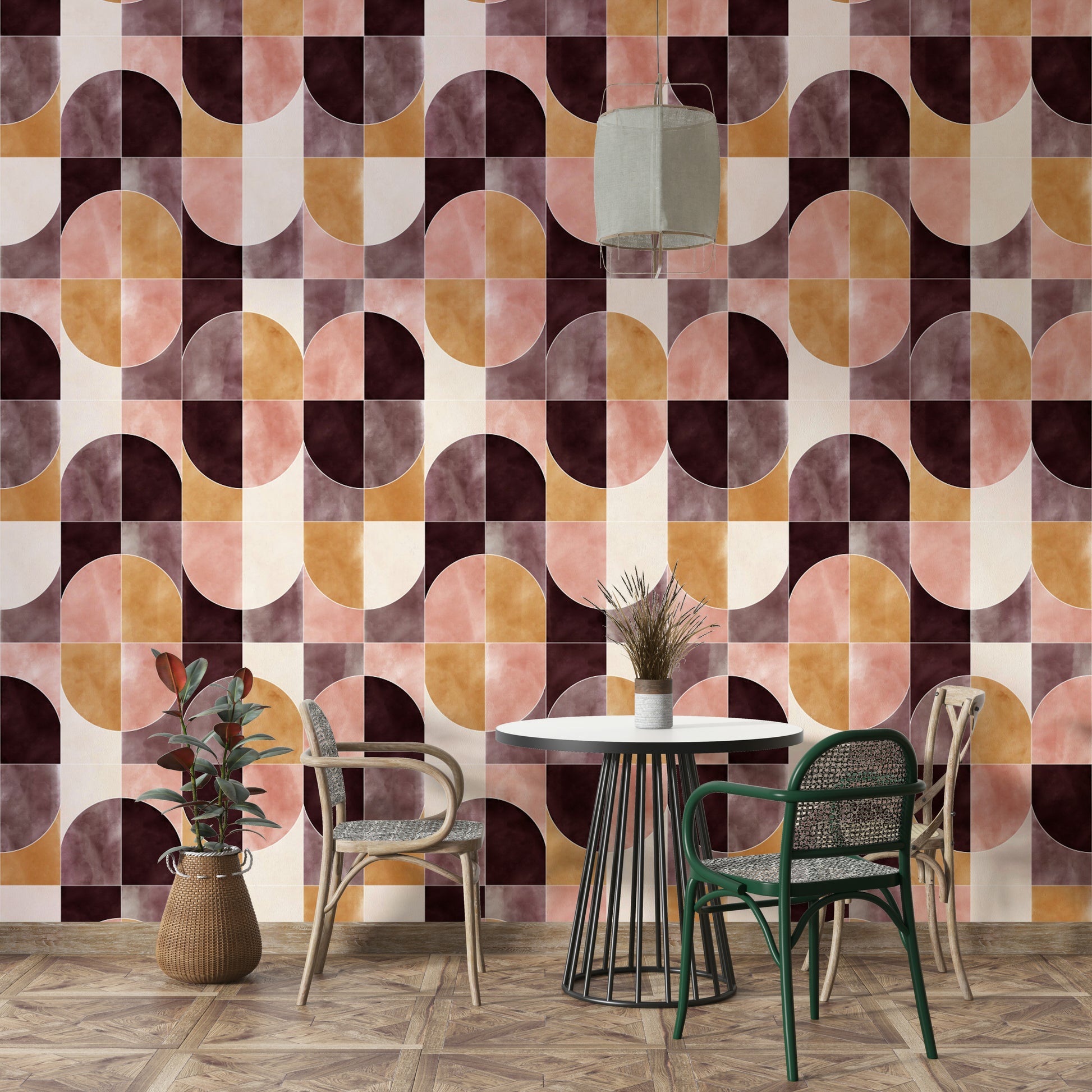 Contemporary and cozy appeal.

