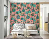 Seamless pattern for wall application.

