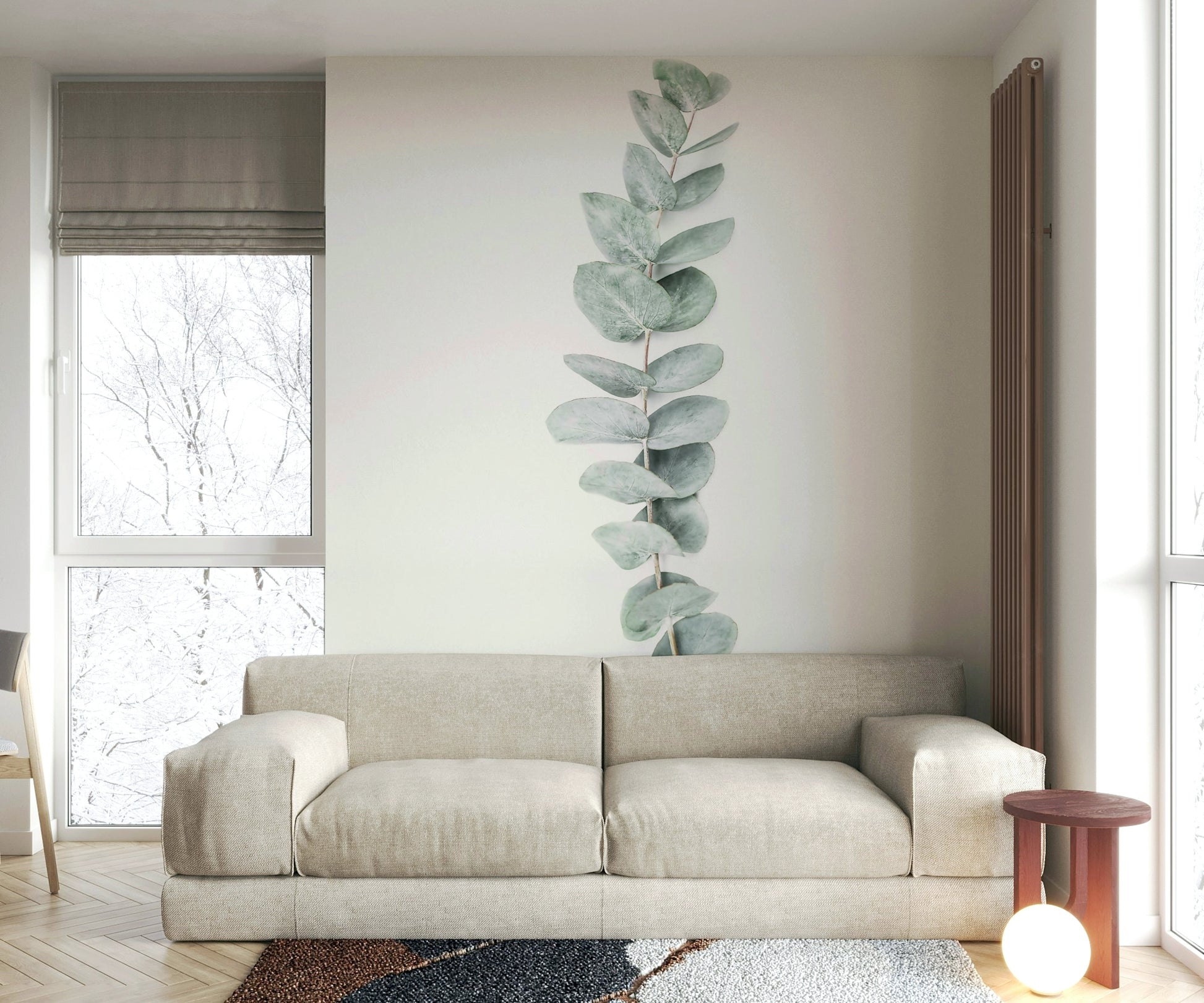 Inviting and calming aesthetic.

