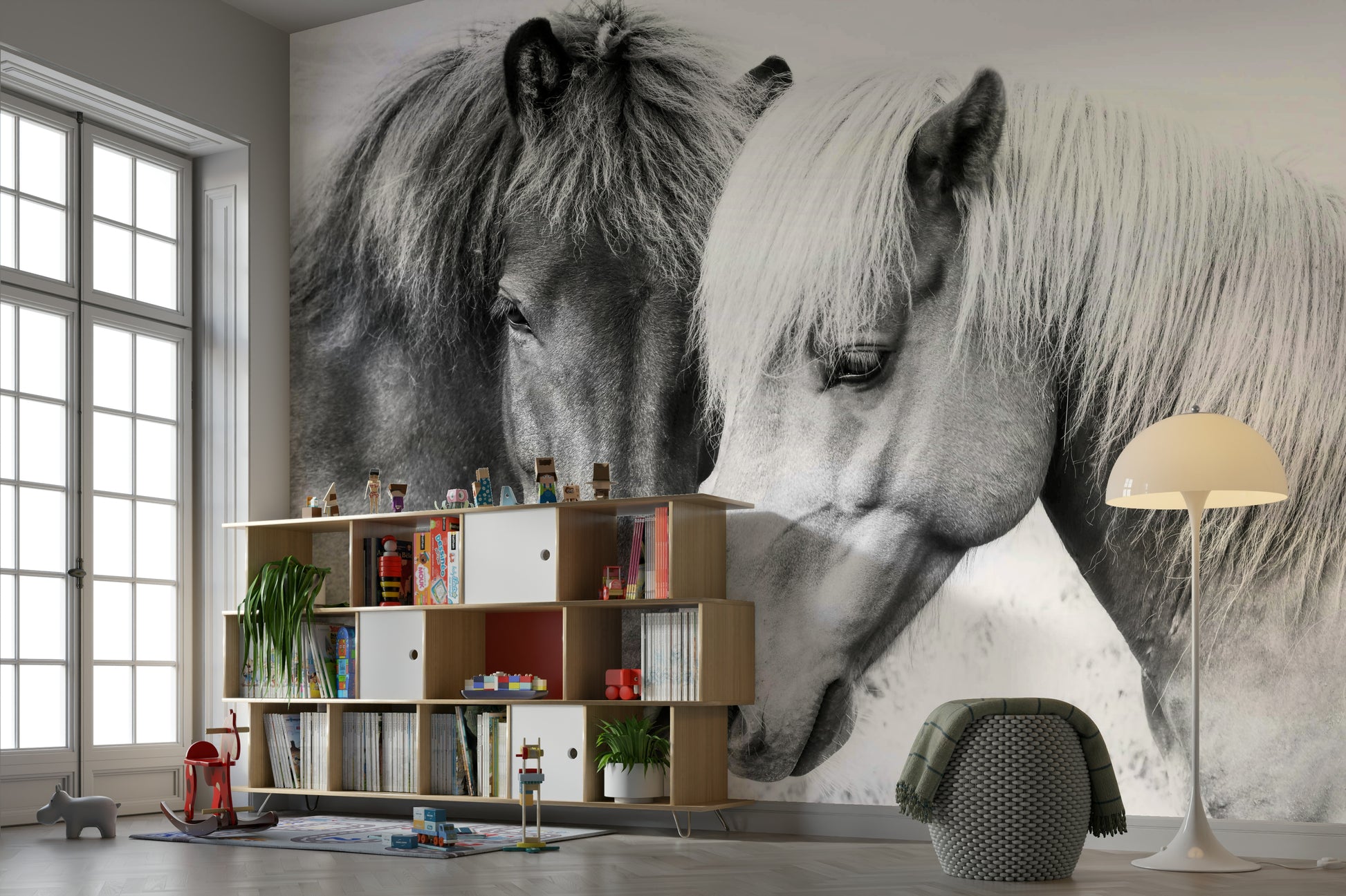 Ideal for a living room, bedroom, or study.

