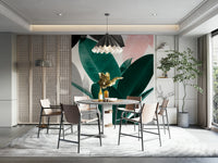 Dynamic botanical wall art.

