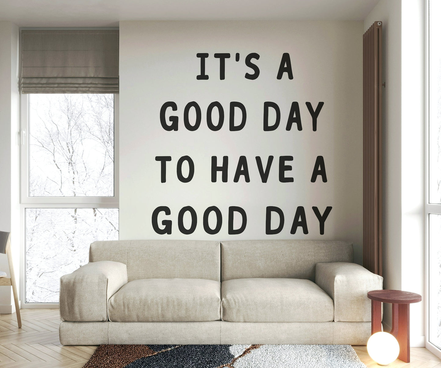 Simple and clean design.

