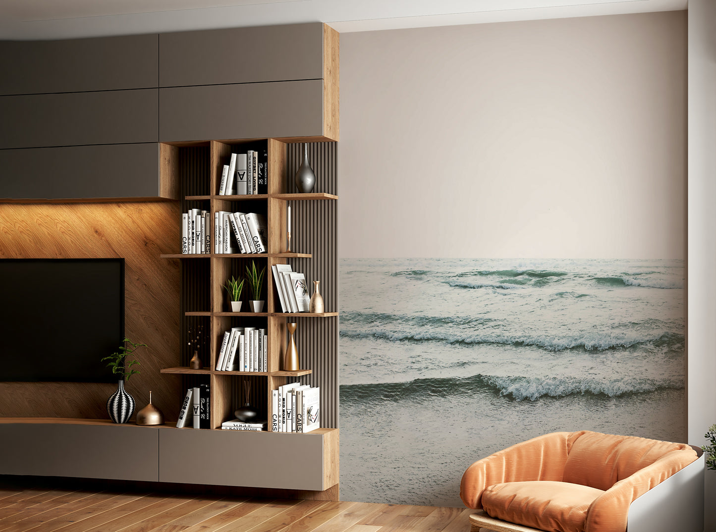 High-resolution image of the sea.

