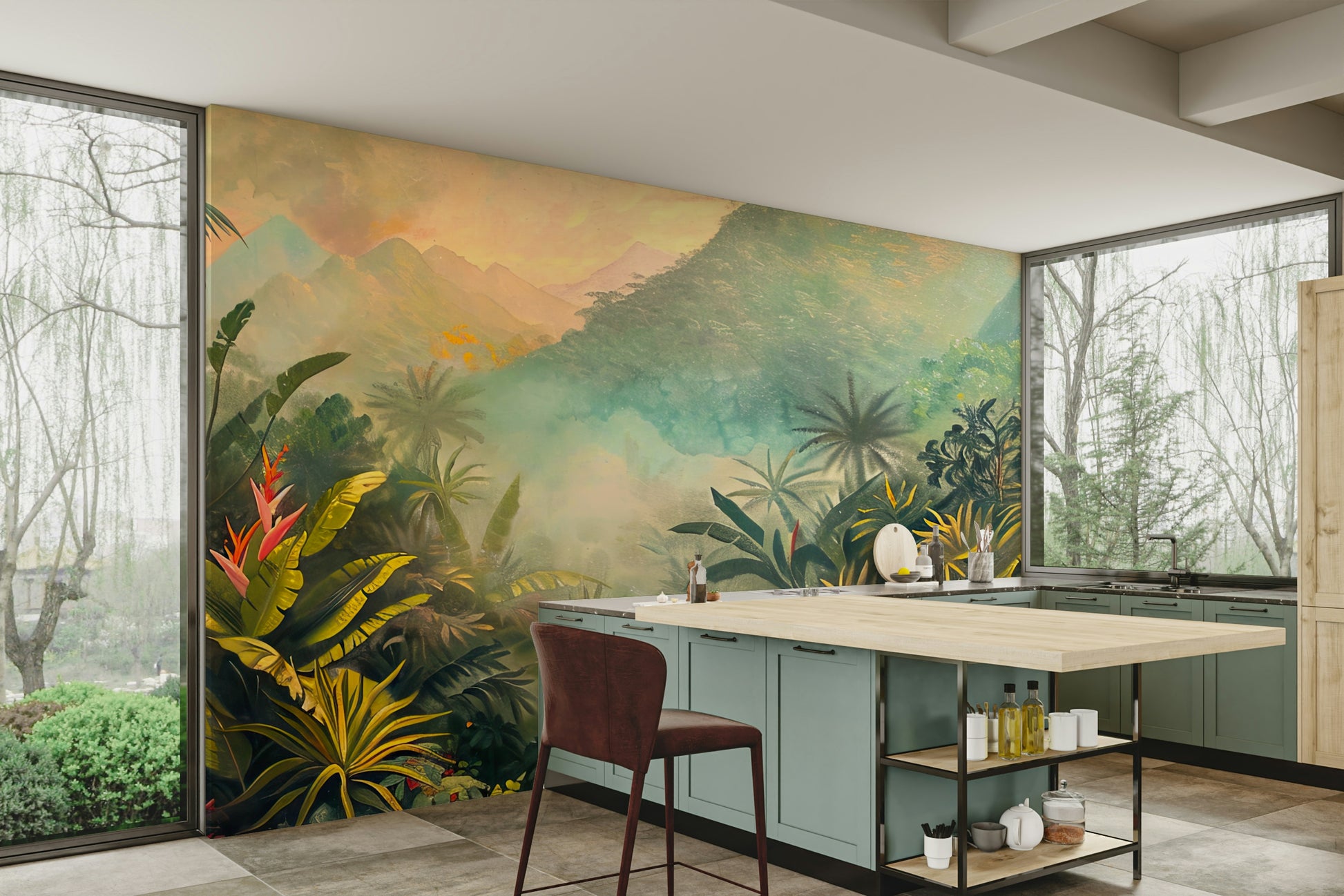 Large, colorful blossoms.