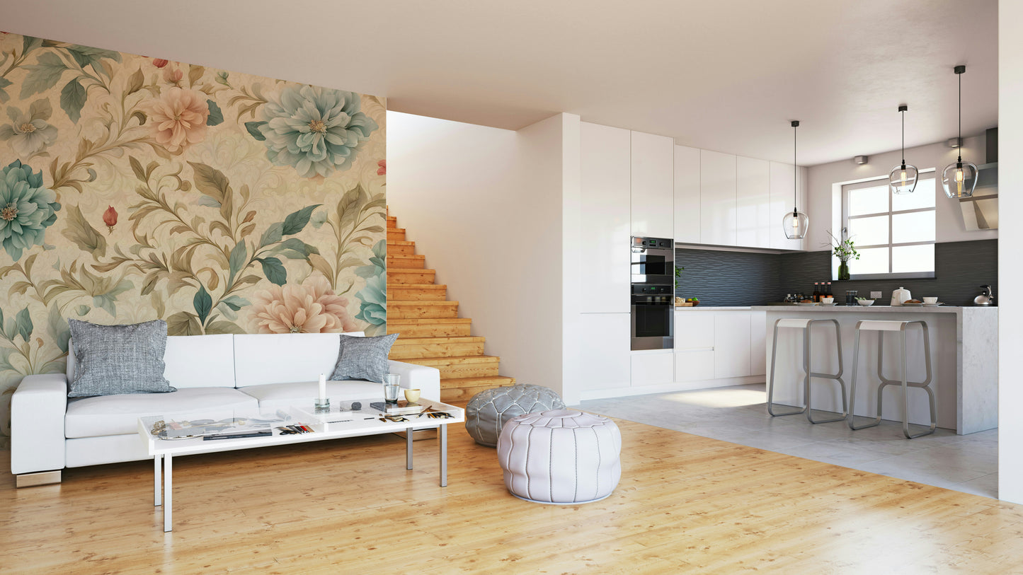 Intricate details of flora.

