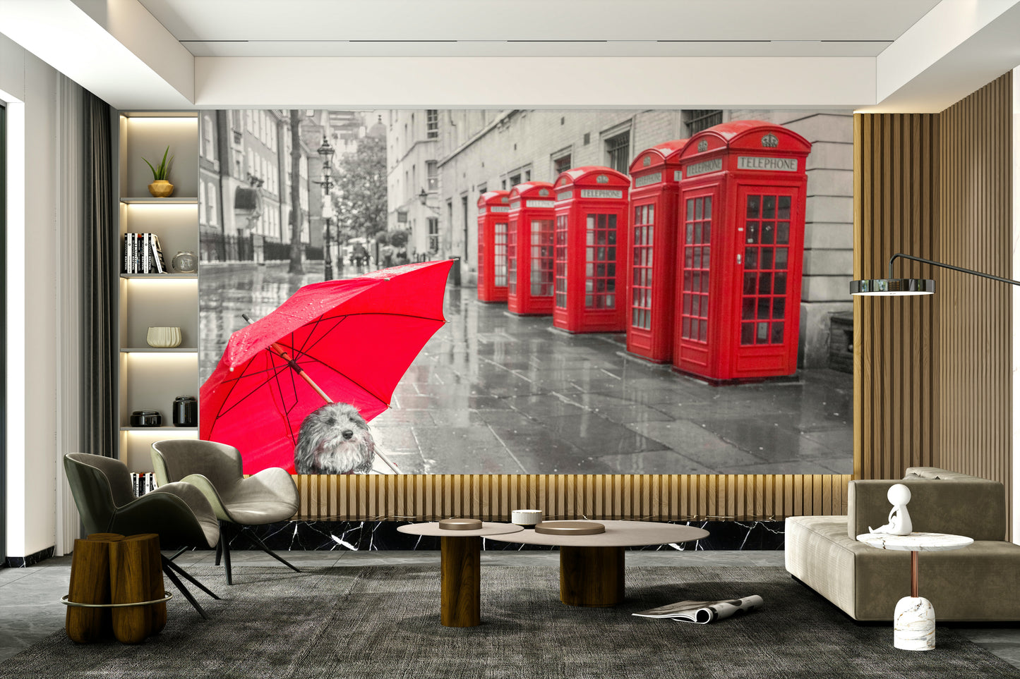 Quaint British atmosphere.

