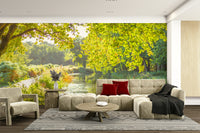 High-resolution image of a canal.

