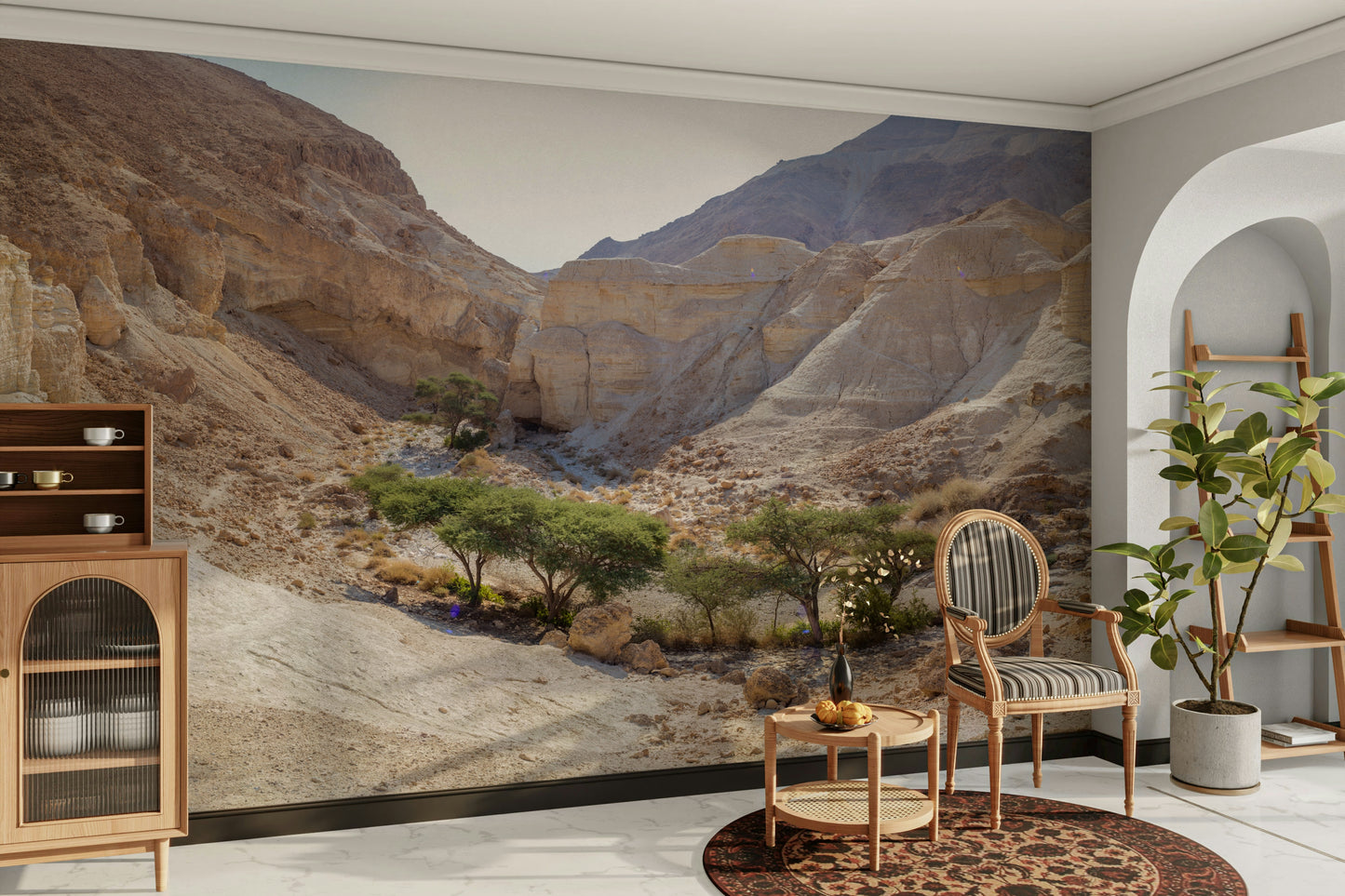 Sense of serene solitude and tranquility.

