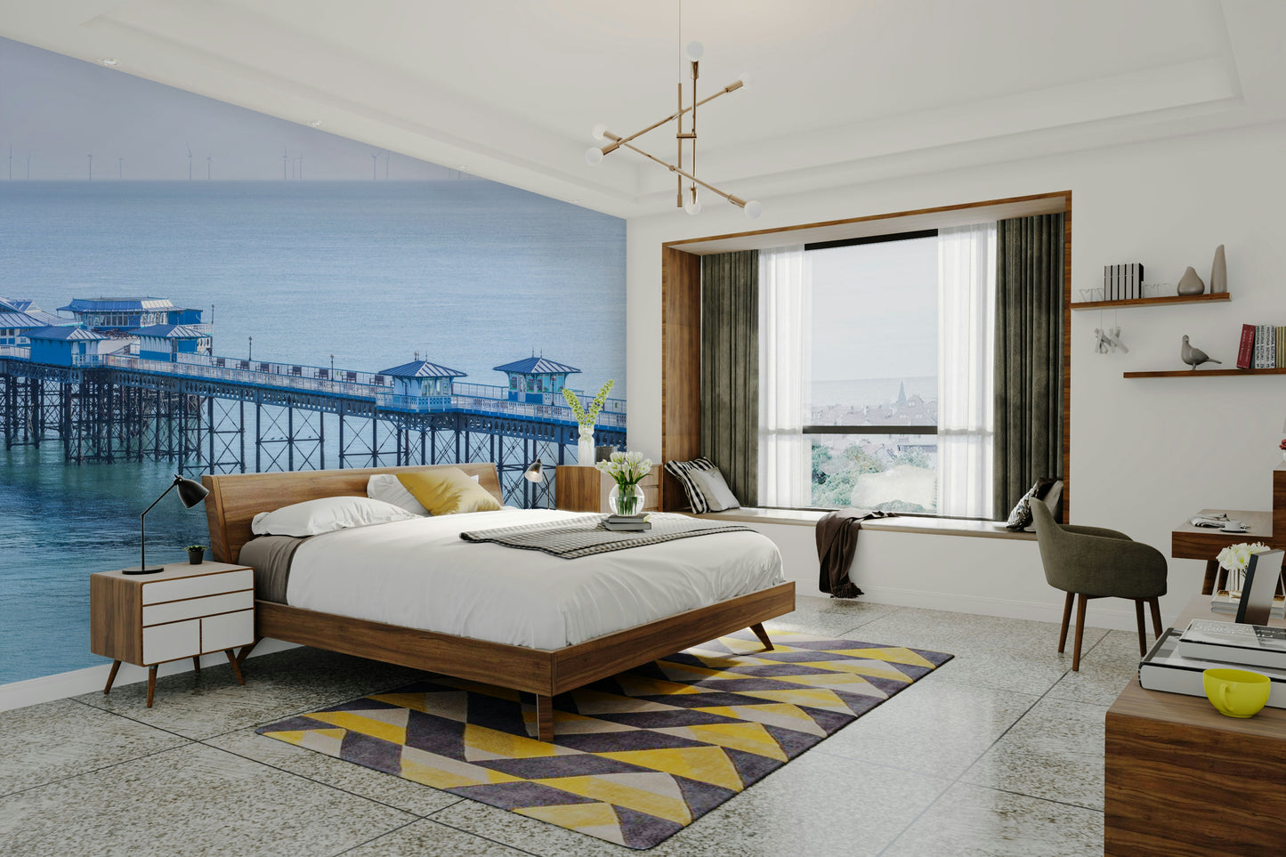 Soft, refreshing hues.

