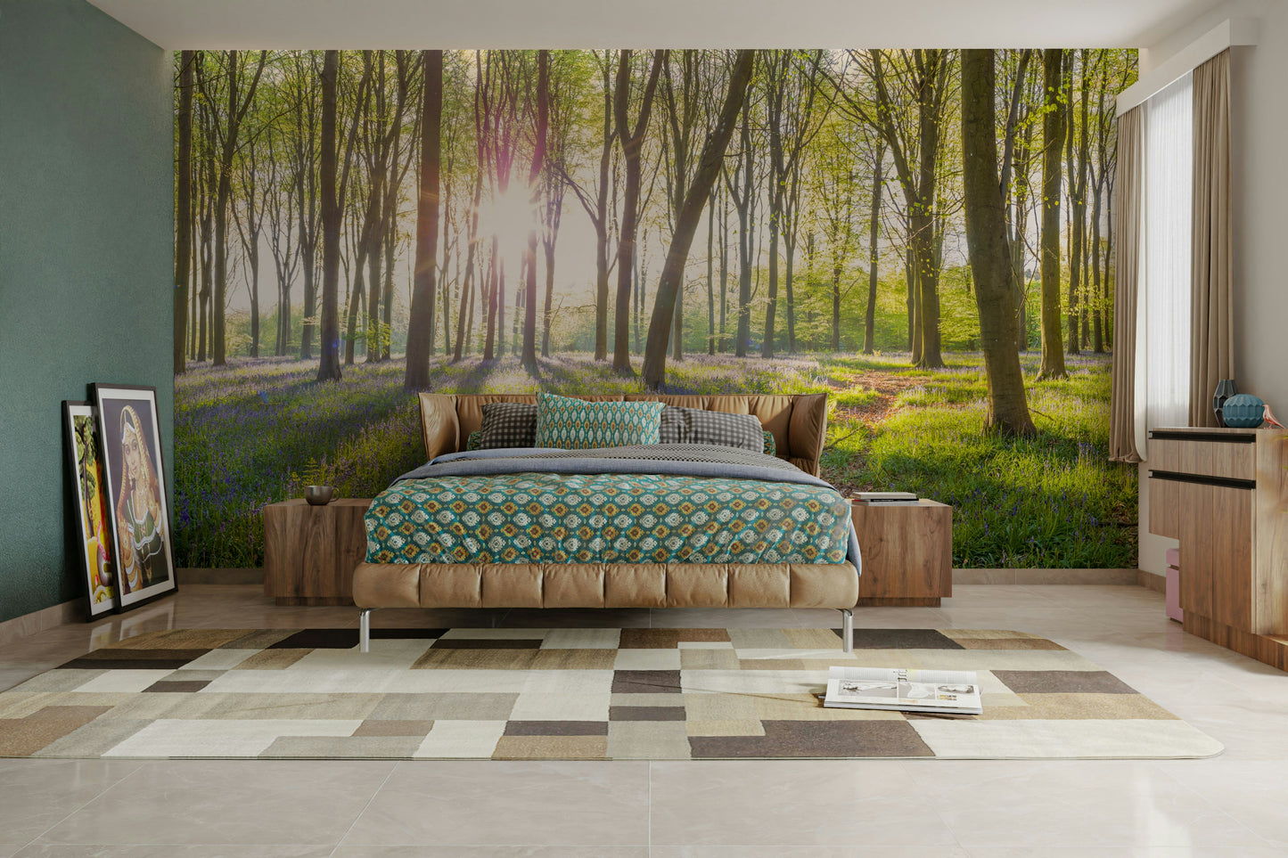 High-resolution image of a forest.

