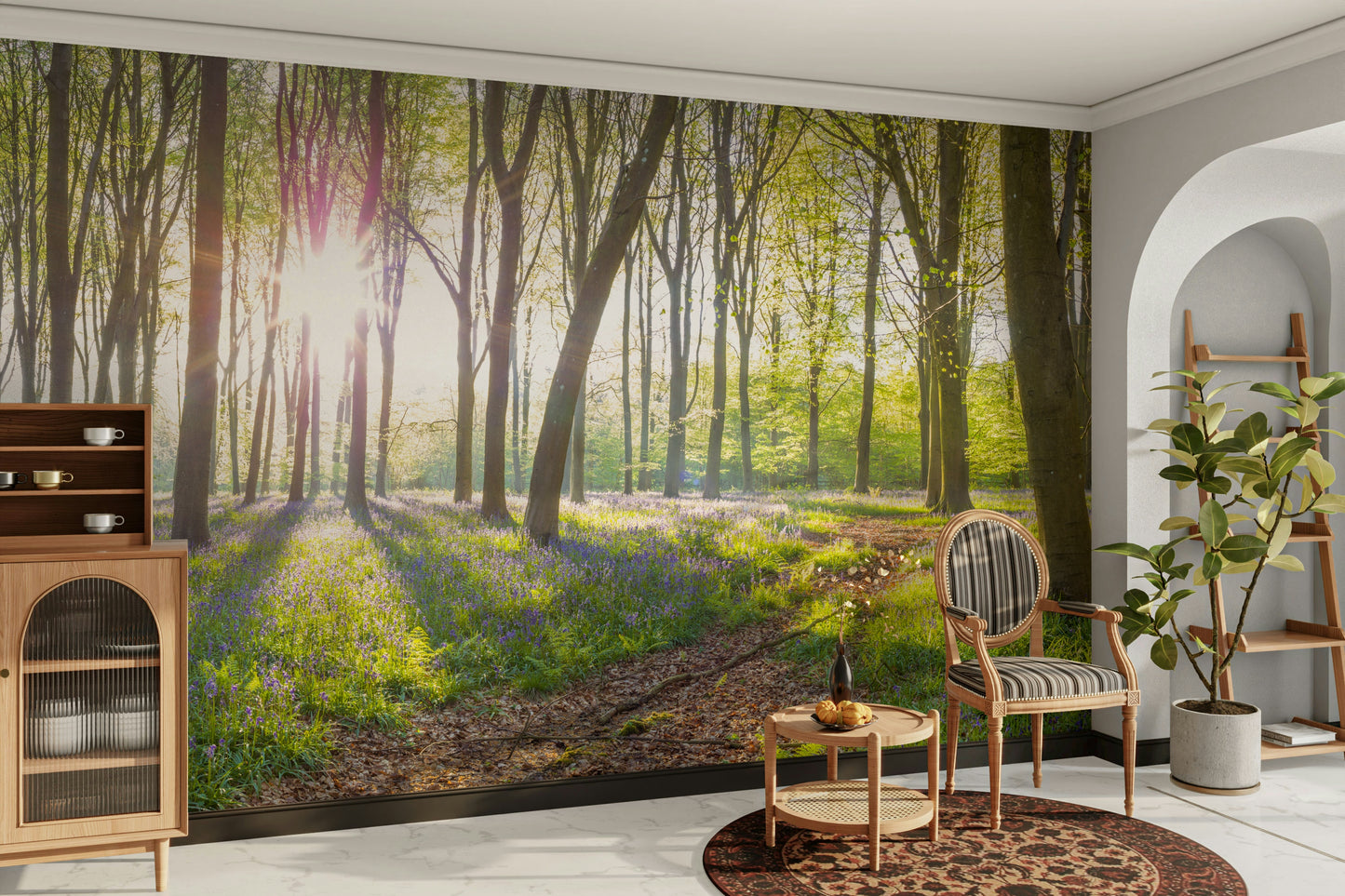 Inviting and calming aesthetic.

