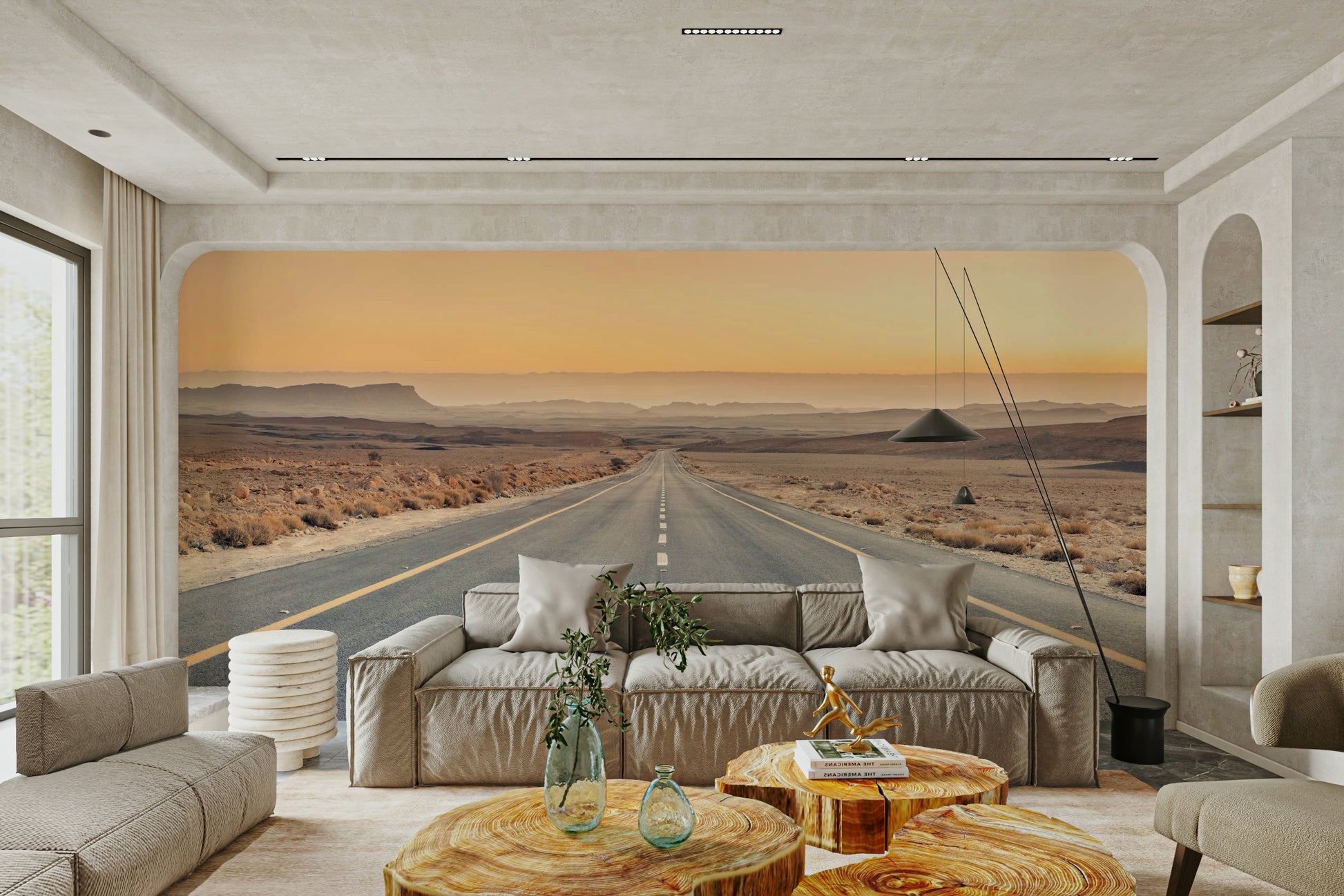 beautiful woodland wallpaper for a bedroom

