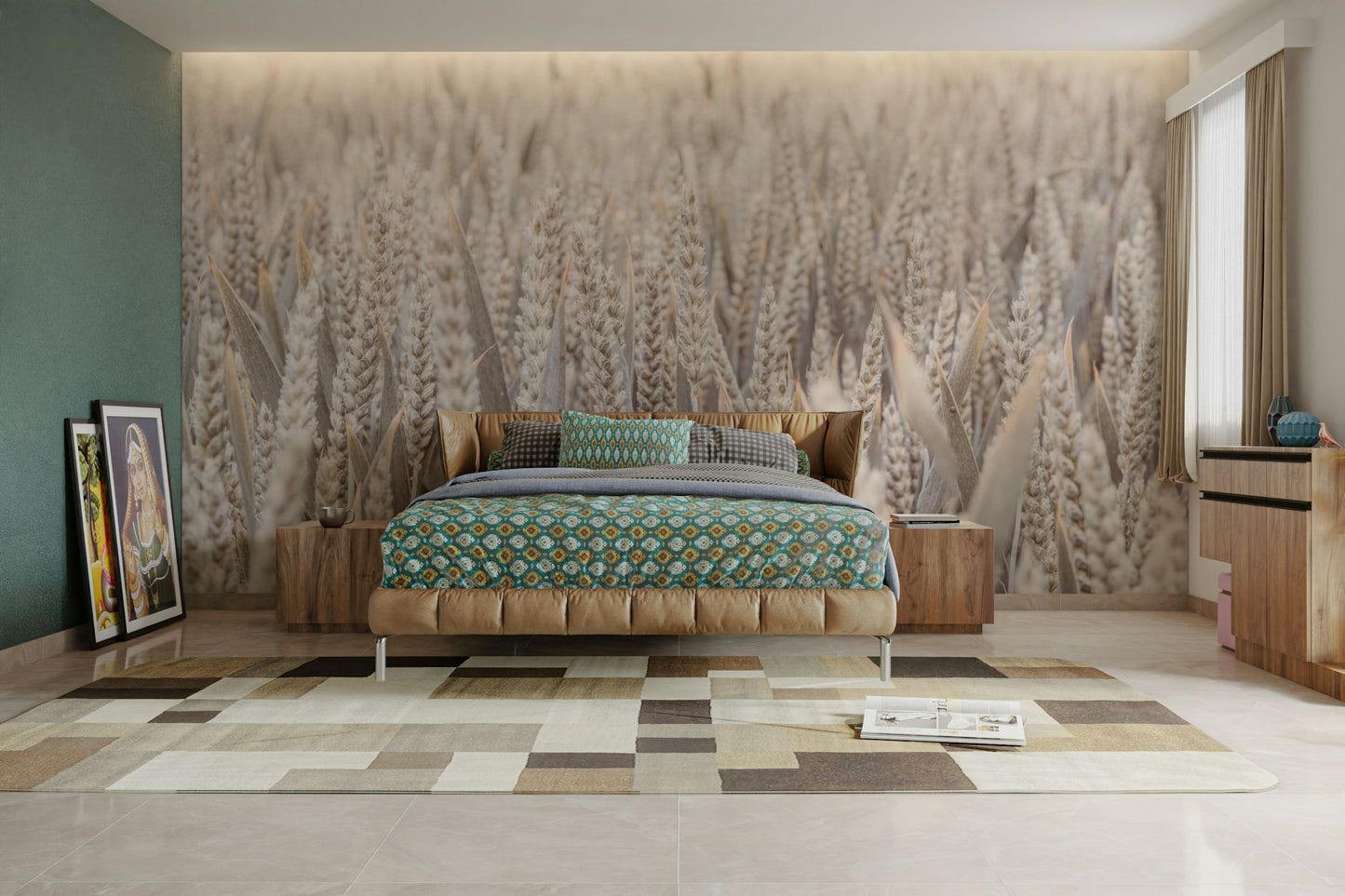 agricultural landscape wallpaper

