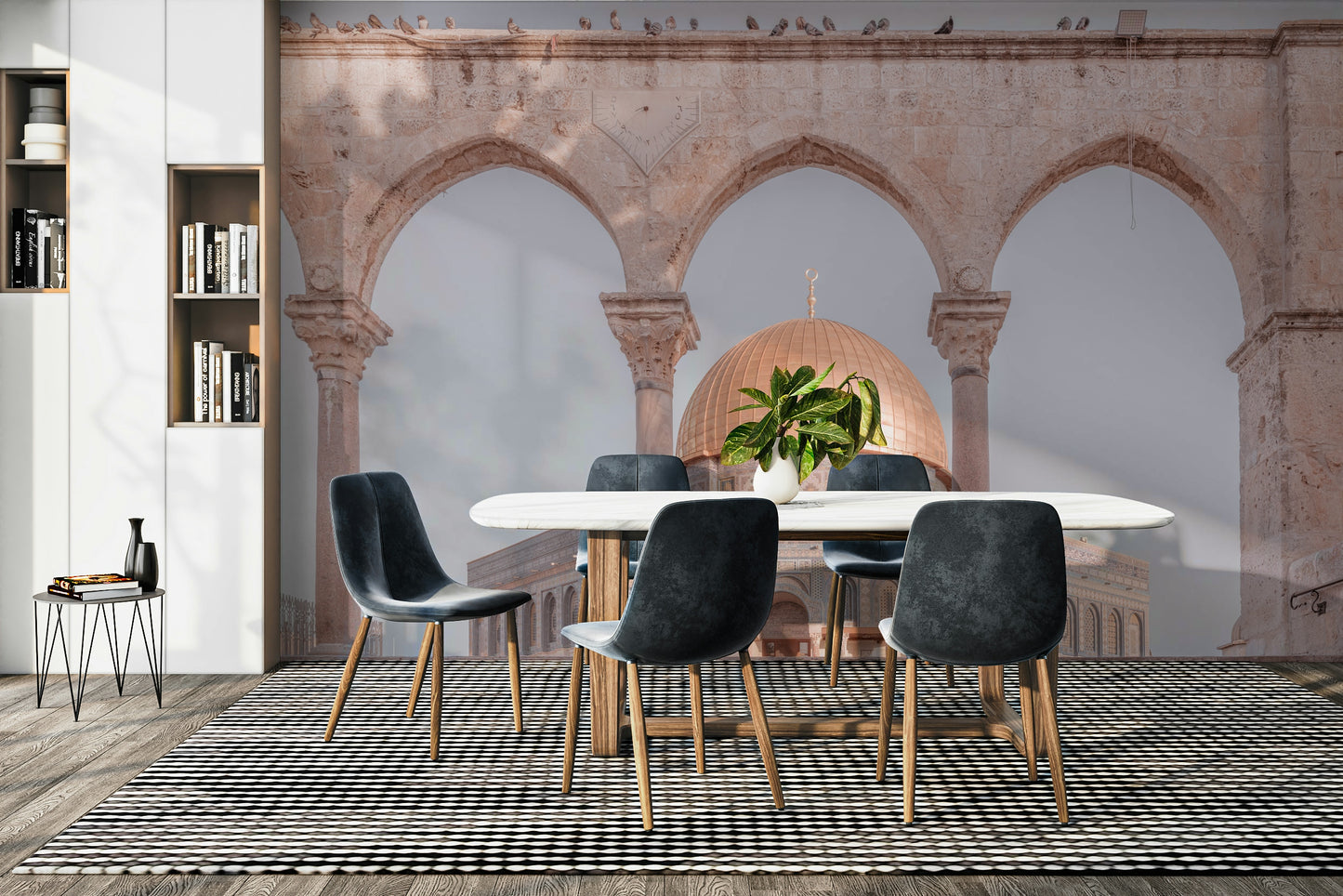 historical arches and columns

