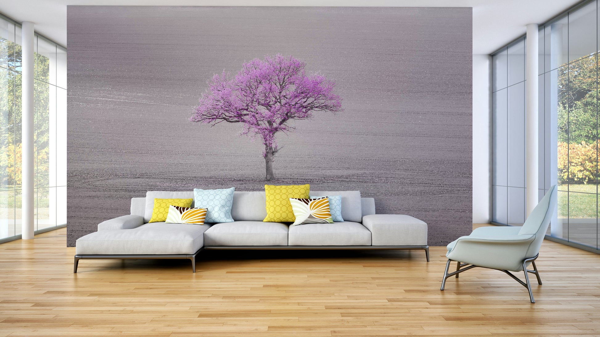 floral wallpaper for a bedroom

