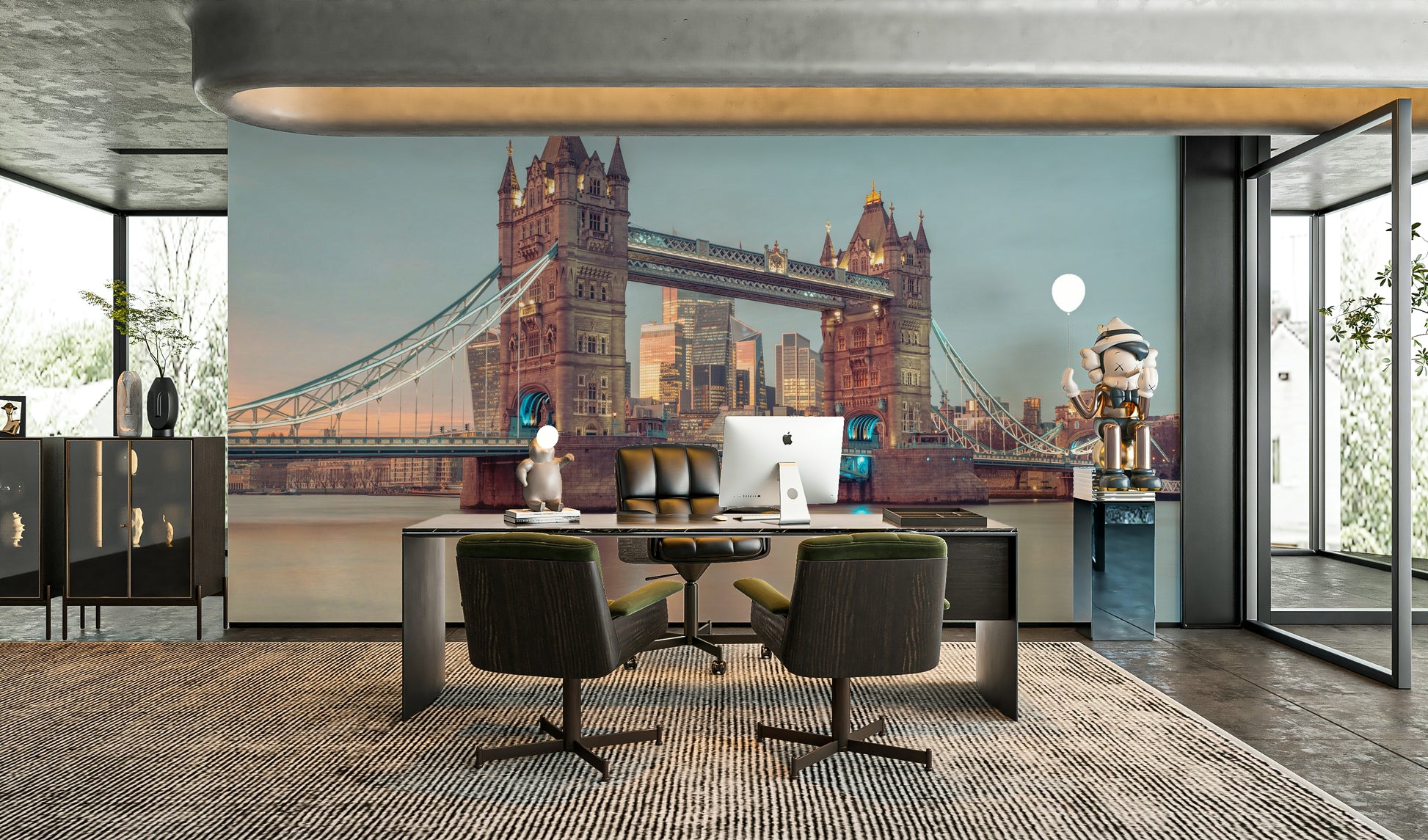 urban landmark wall decor

