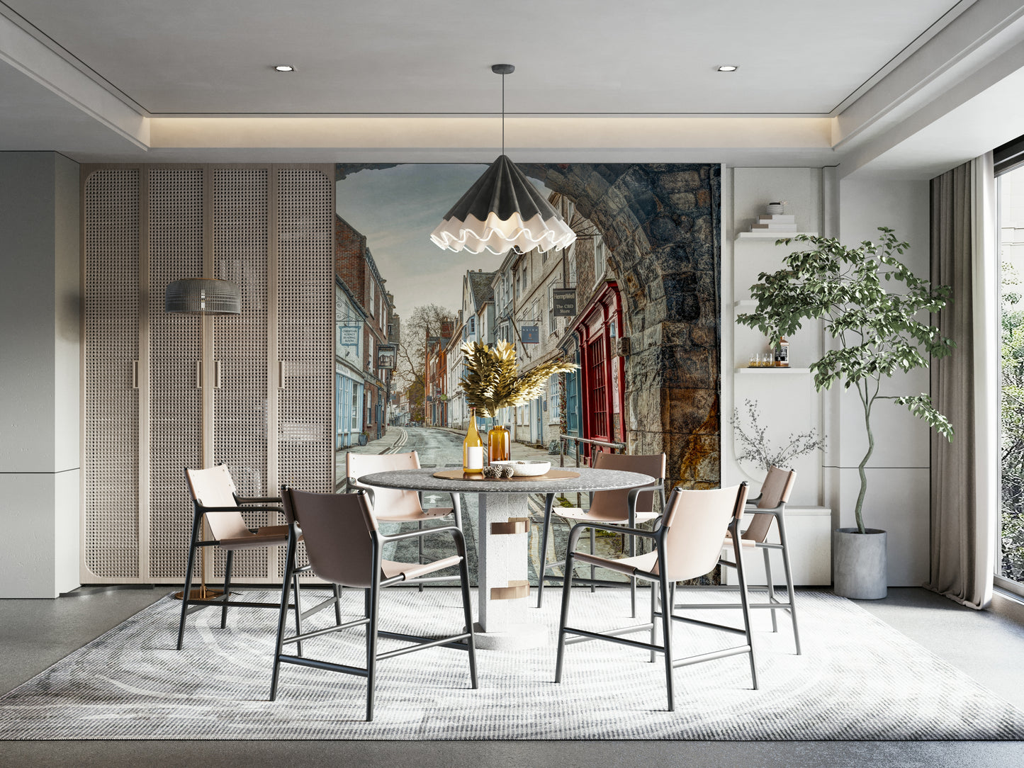 Through Time's Arch Wall Mural