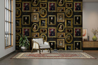 Full view of the mural on a wall.

