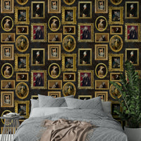 Animal portraits in a variety of poses.

