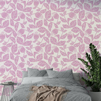 Evokes the tender beauty of a spring garden in bloom.

