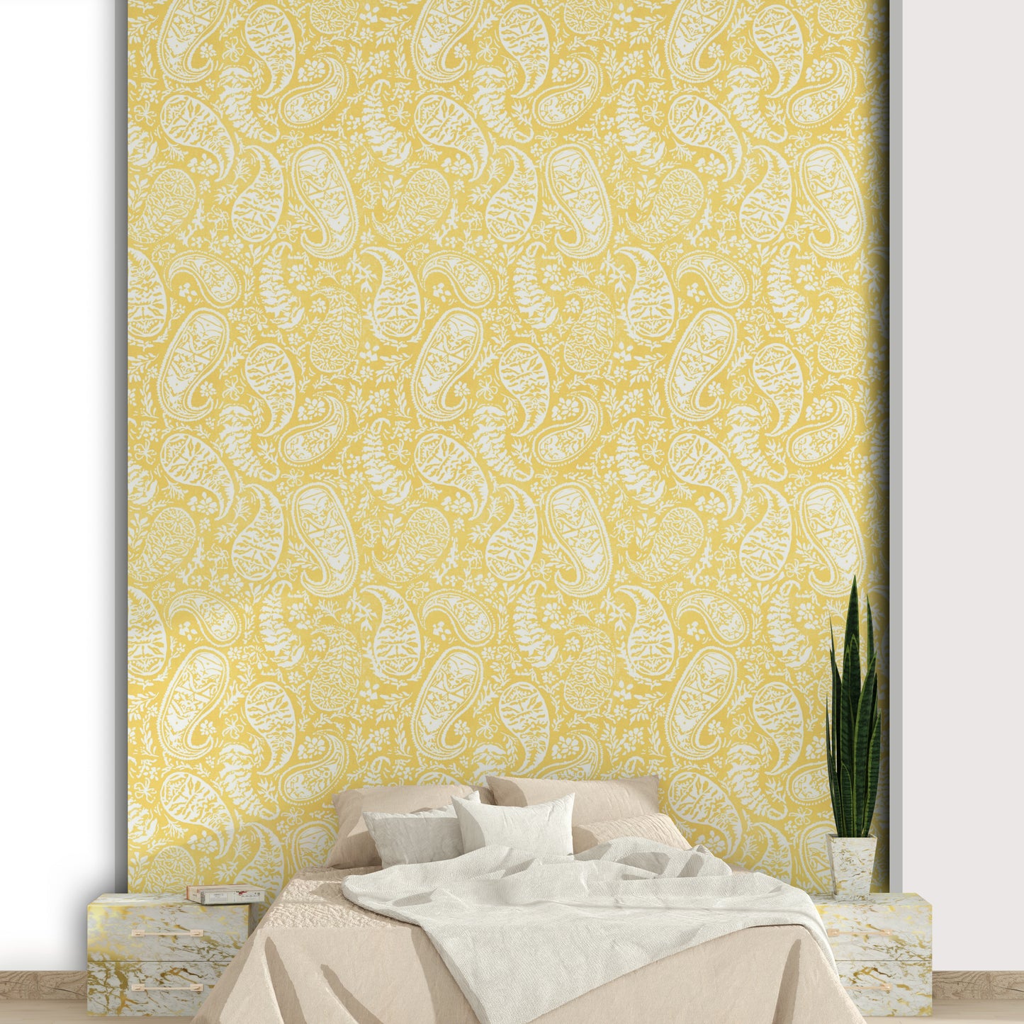 Hints of fresh green foliage.

