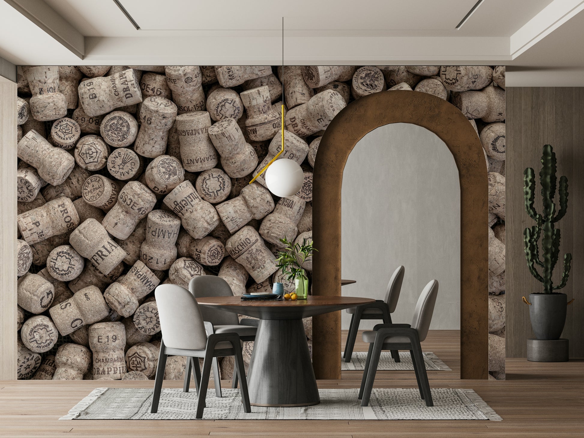 Ideal for dining rooms.

