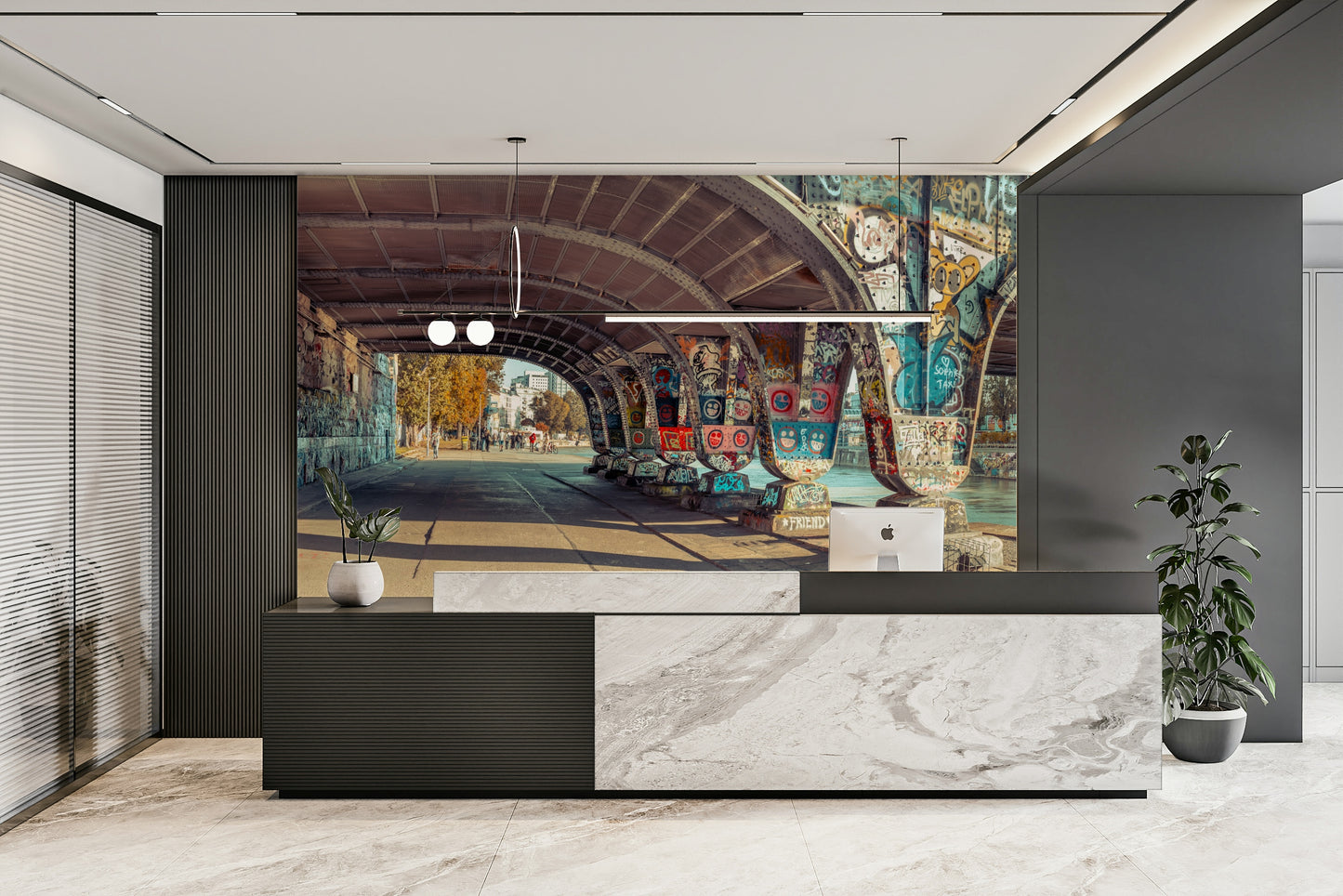 Engaging composition.

