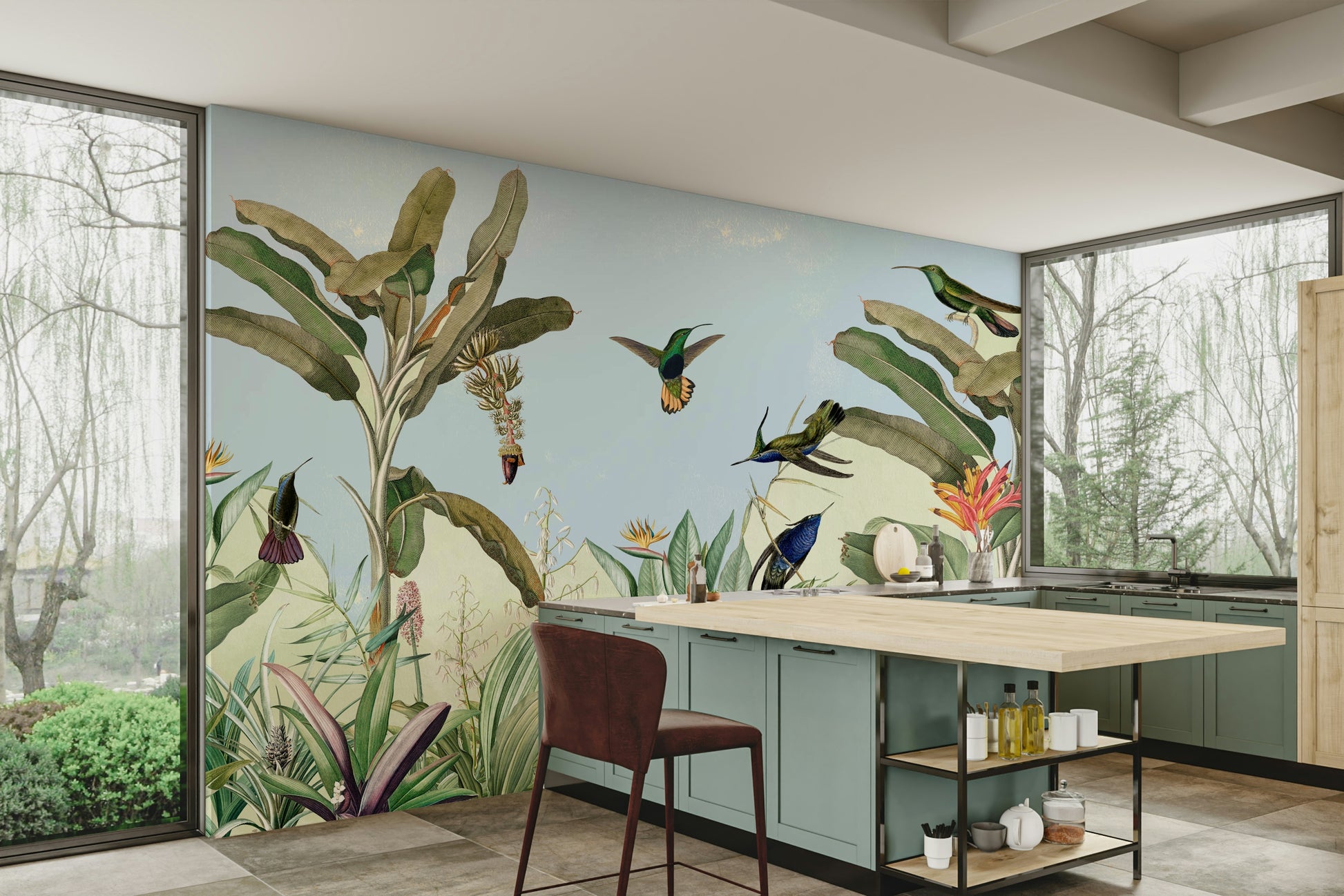 Ideal for a living room, dining room, bedroom, or sunroom.

