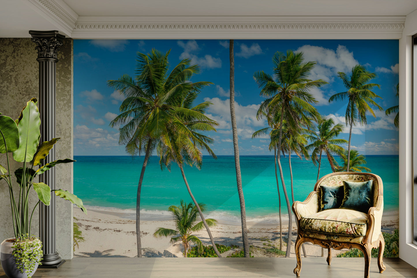 Slice of Paradise Wall Mural.

