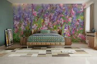 Suitable for a living room, bedroom, or a nature-inspired, calming, or romantic interior.
