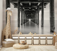 It gives a feeling of calm, inviting introspection, and quiet grandeur.
