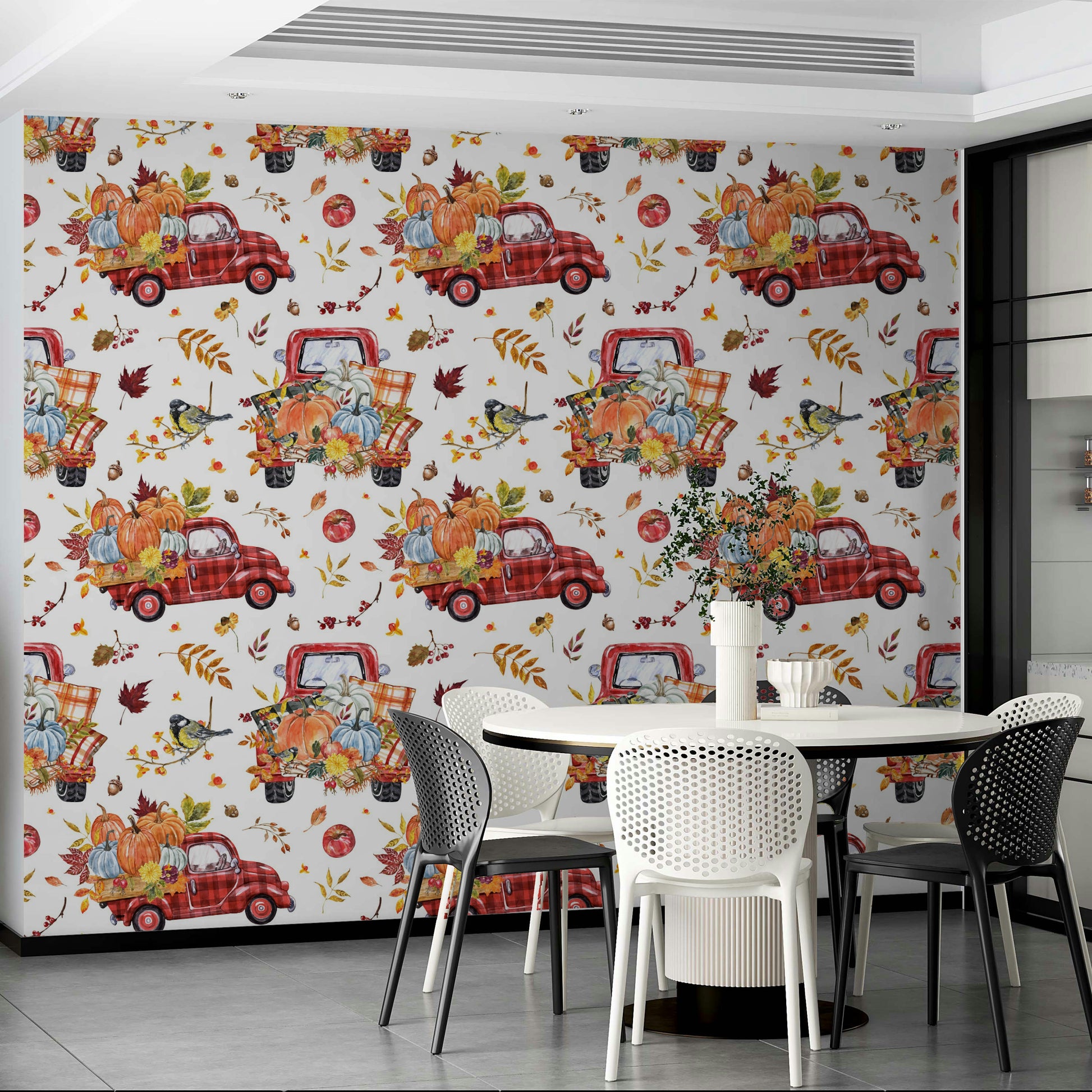 There's a strong sense of seasonal cheer, warmth, and inviting comfort.
