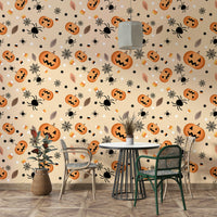 Non-toxic Halloween fun wall decor wallpaper

