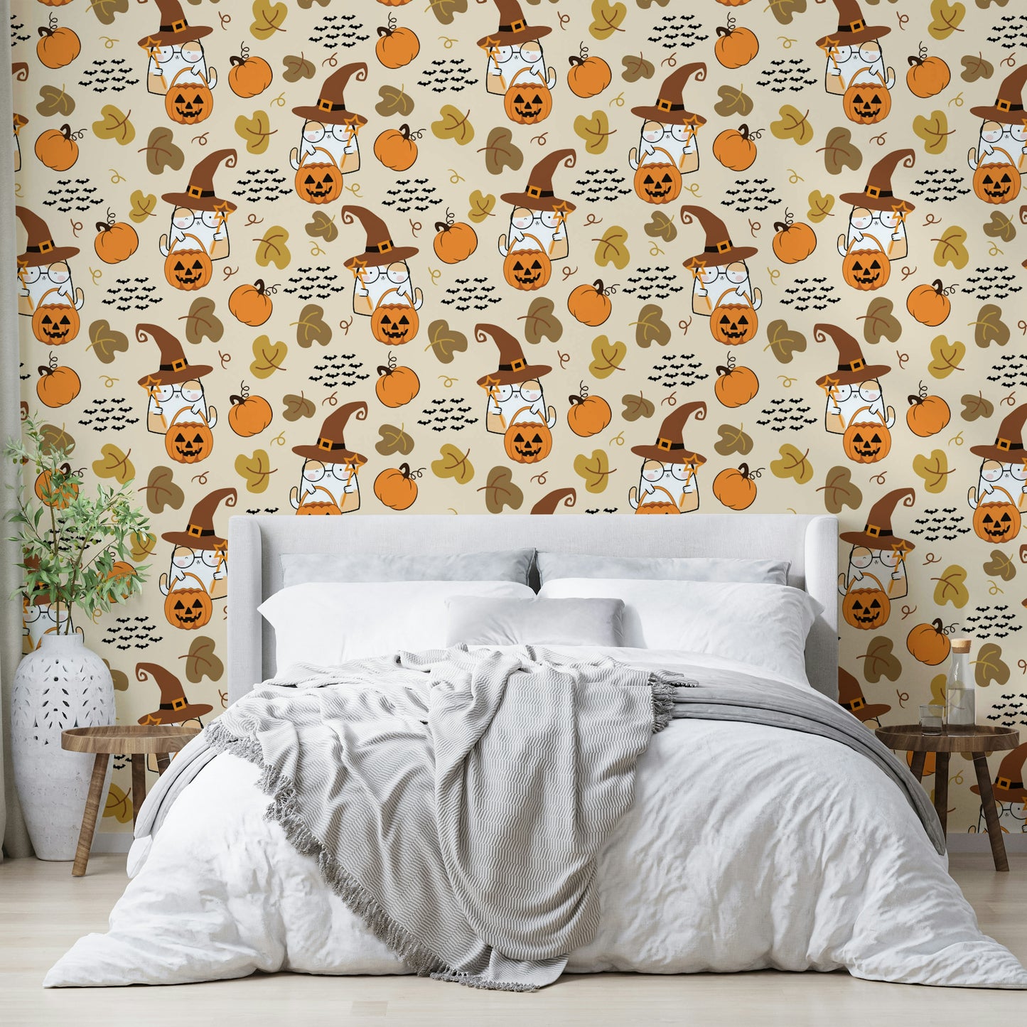 Cute Halloween adorable wallpaper for walls