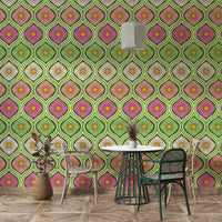 Suitable for a retro, eclectic, or themed interior.
