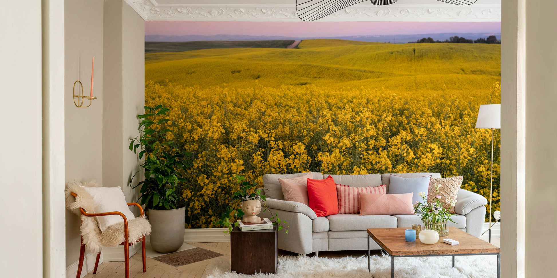 A clear or subtly clouded sky is visible above.
