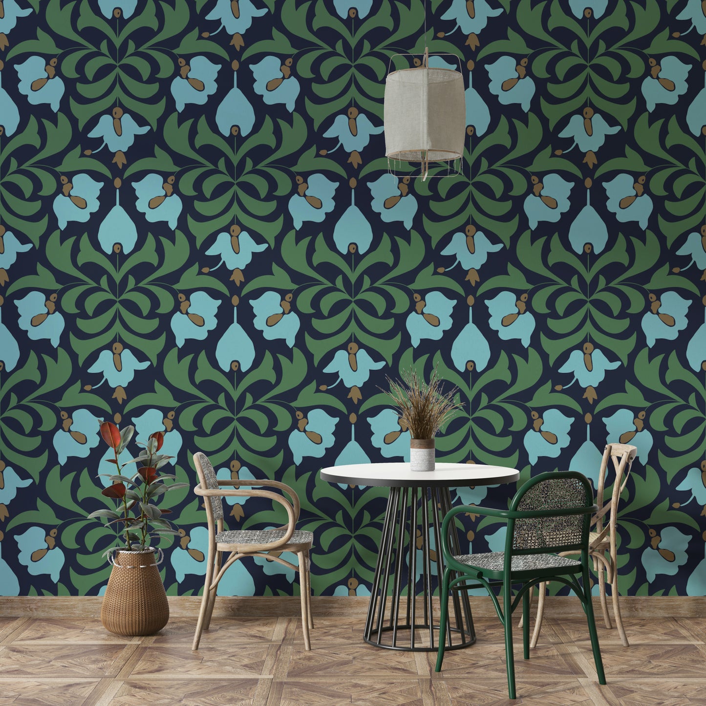 It gives a feeling of luxurious sophistication.
