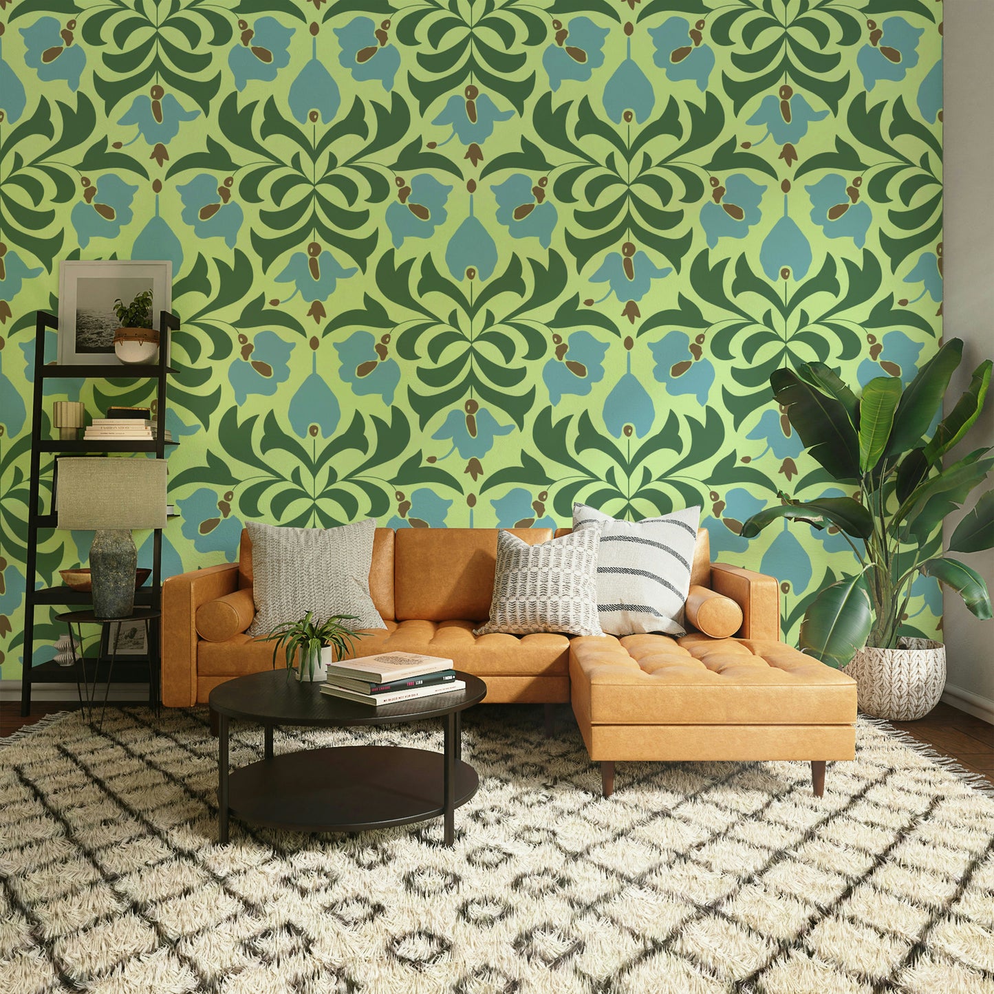 Orbisca - Botanical Balance Wallpaper⁠